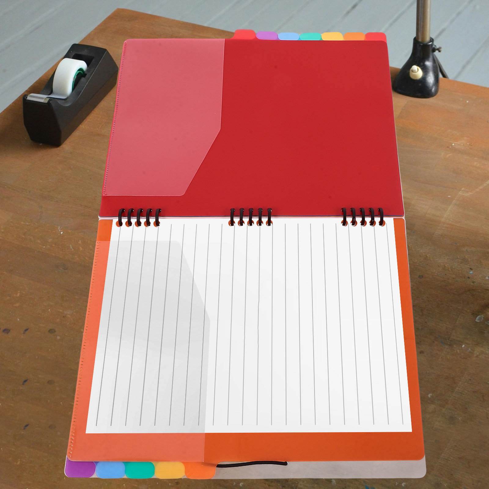 A4 Document Organizer Folder w - огляд і ціна Tab Divider A4