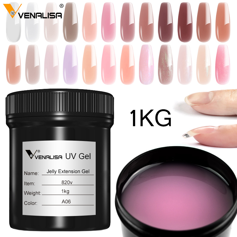 1L VENALISA Jelly Gel Nail Pol - огляд і ціна Gel Refill Pack