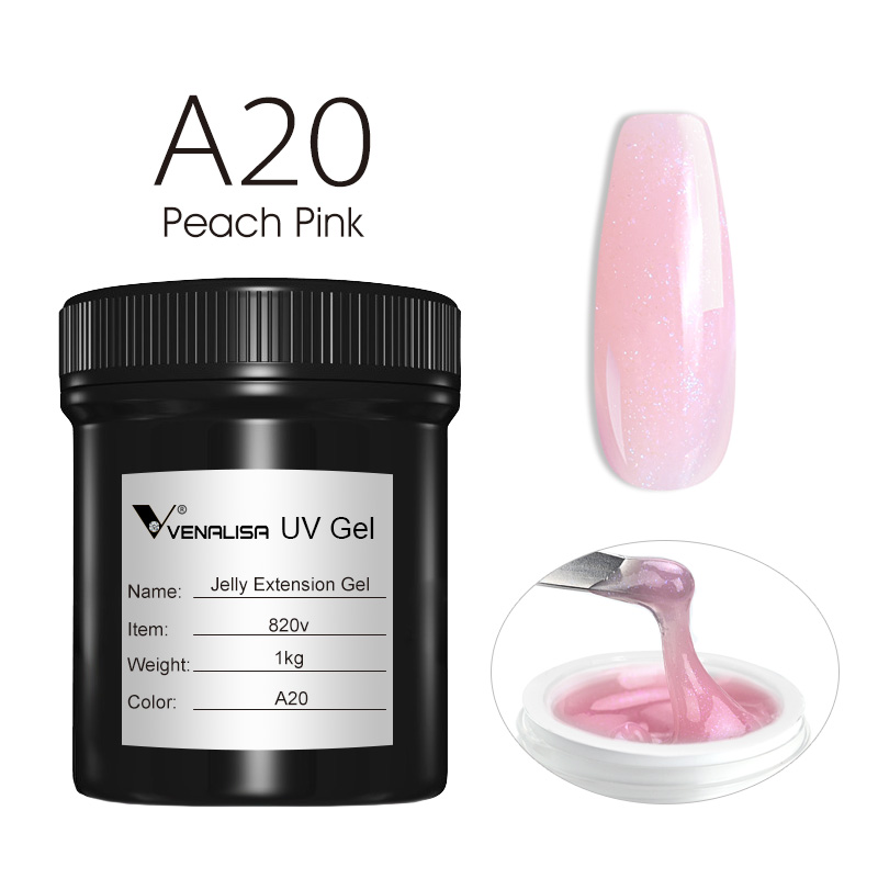 1L VENALISA Jelly Gel Nail Pol - огляд і ціна Gel Refill Pack
