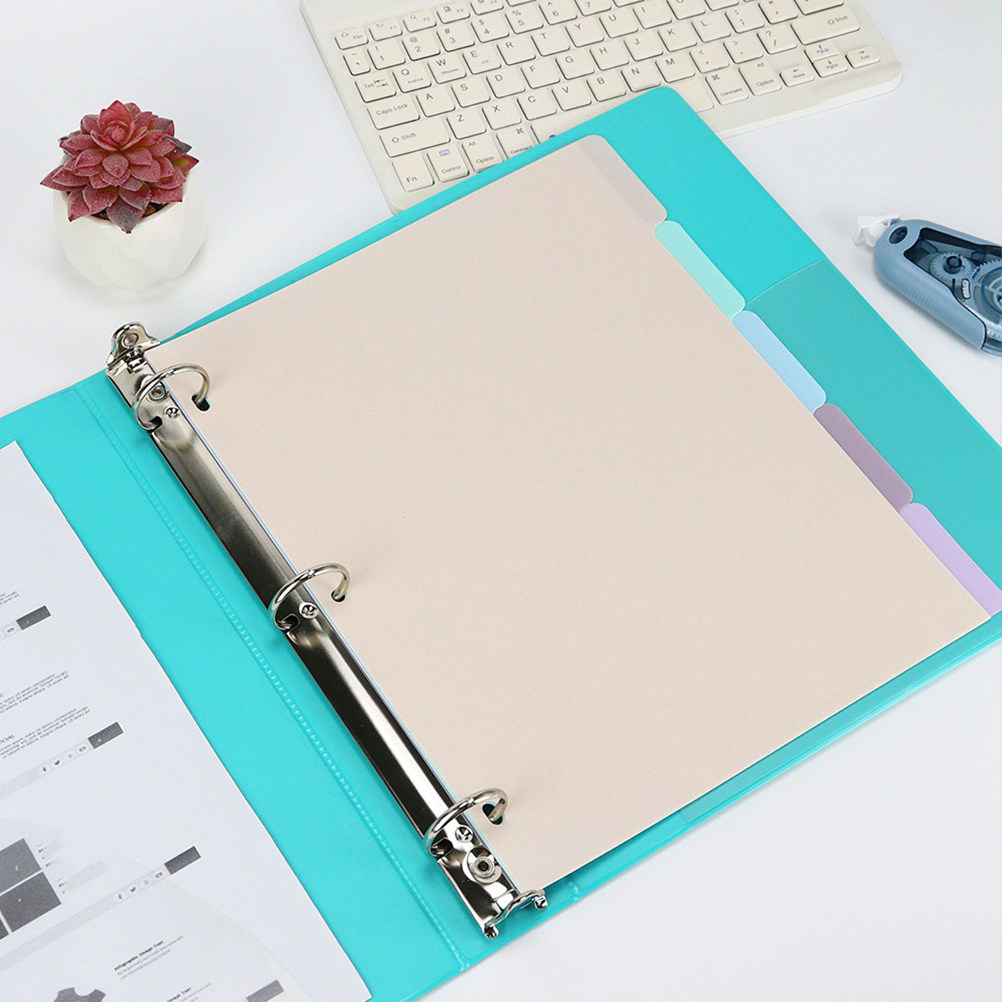 1Set Plastic Binder Dividers A - огляд і ціна Tab Divider A4