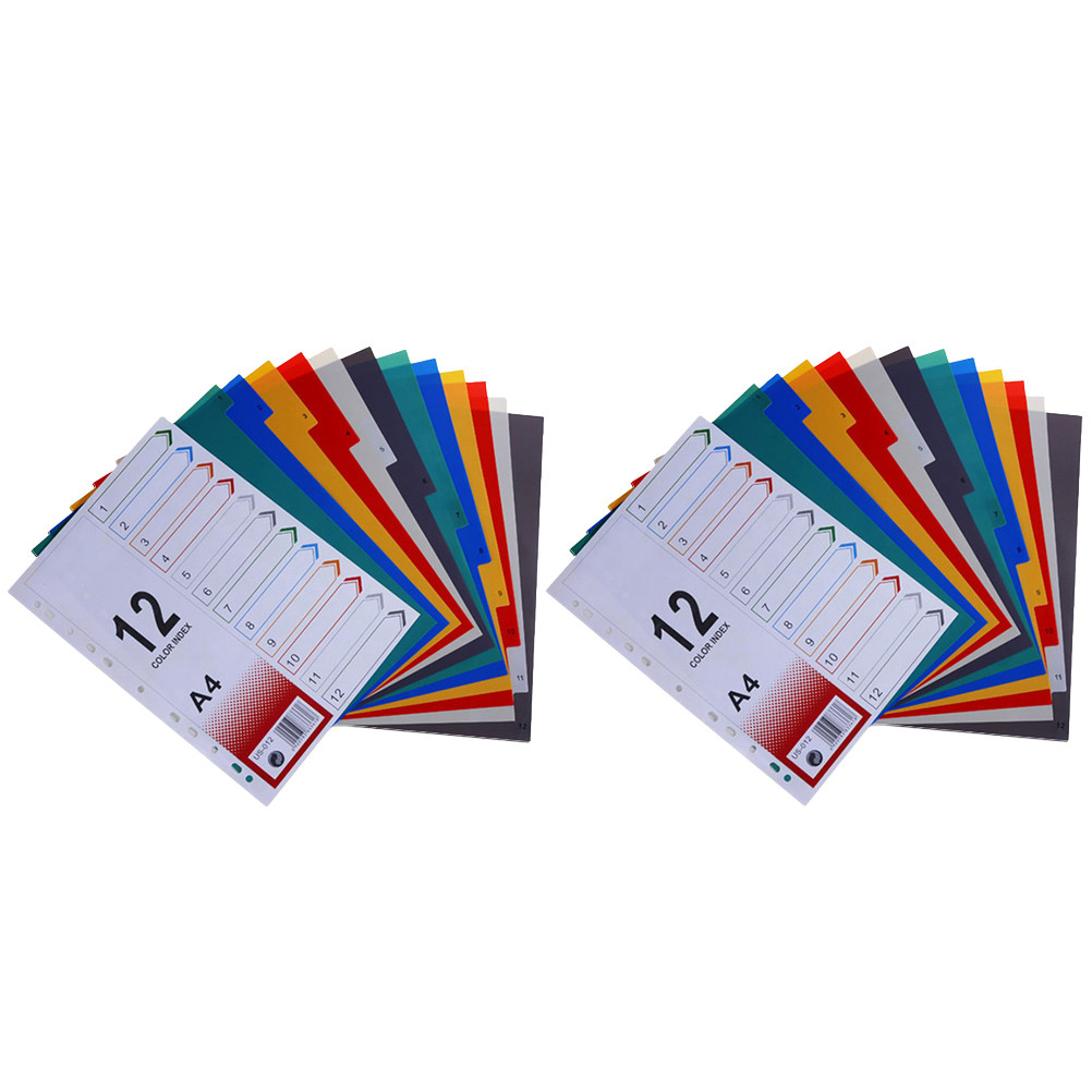 2Pcs Index Paper Refills Extra - огляд і ціна Tab Divider A4